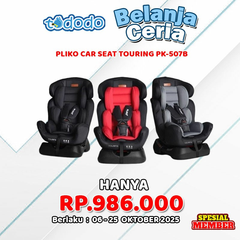 PLIKO CAR SEAT TOURING PK-507B