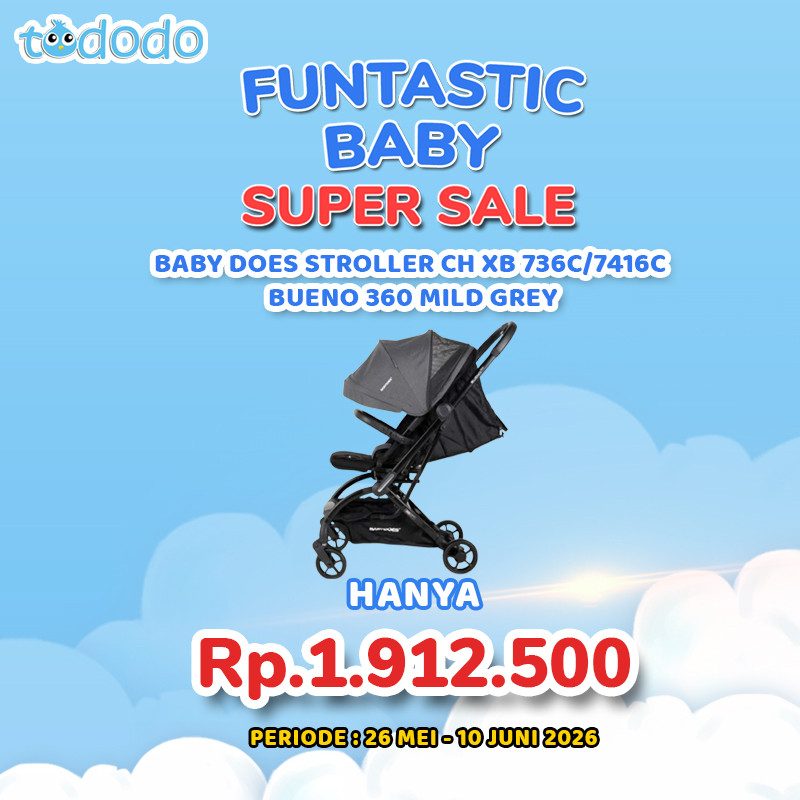 BABY DOES STROLLER CH XB 736C-7416C  BUENO 360