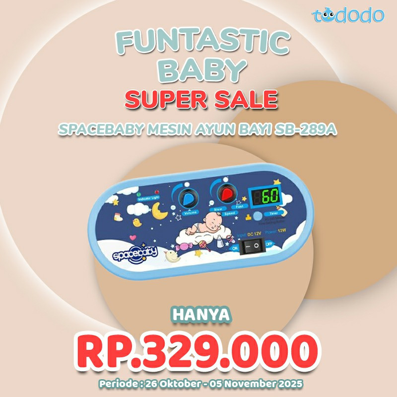 SPACEBABY MESIN AYUN BAYI SB-289A
