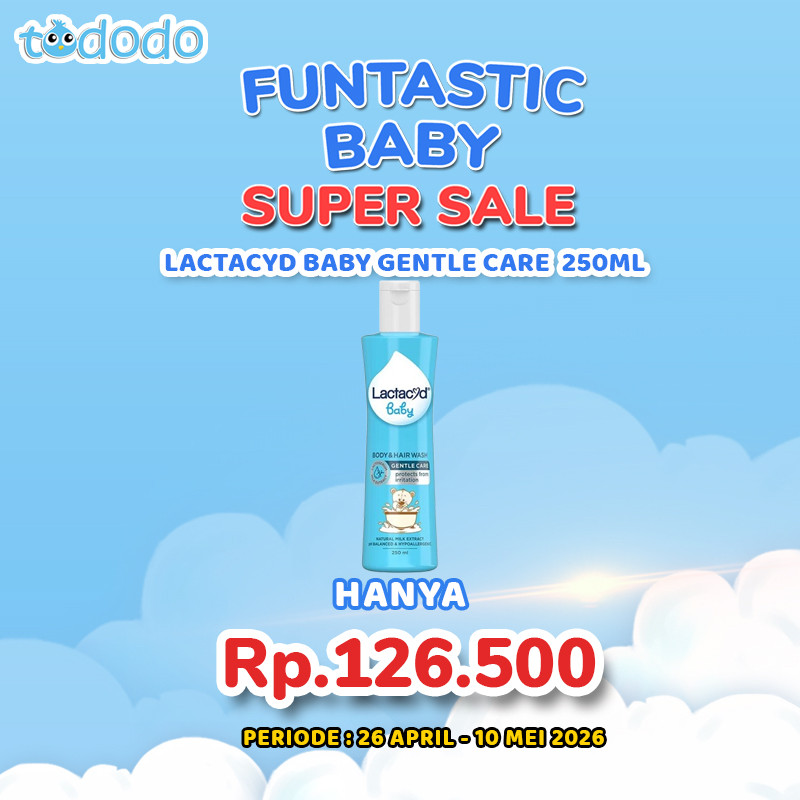 LACTACYD BABY GENTLE CARE  250ML