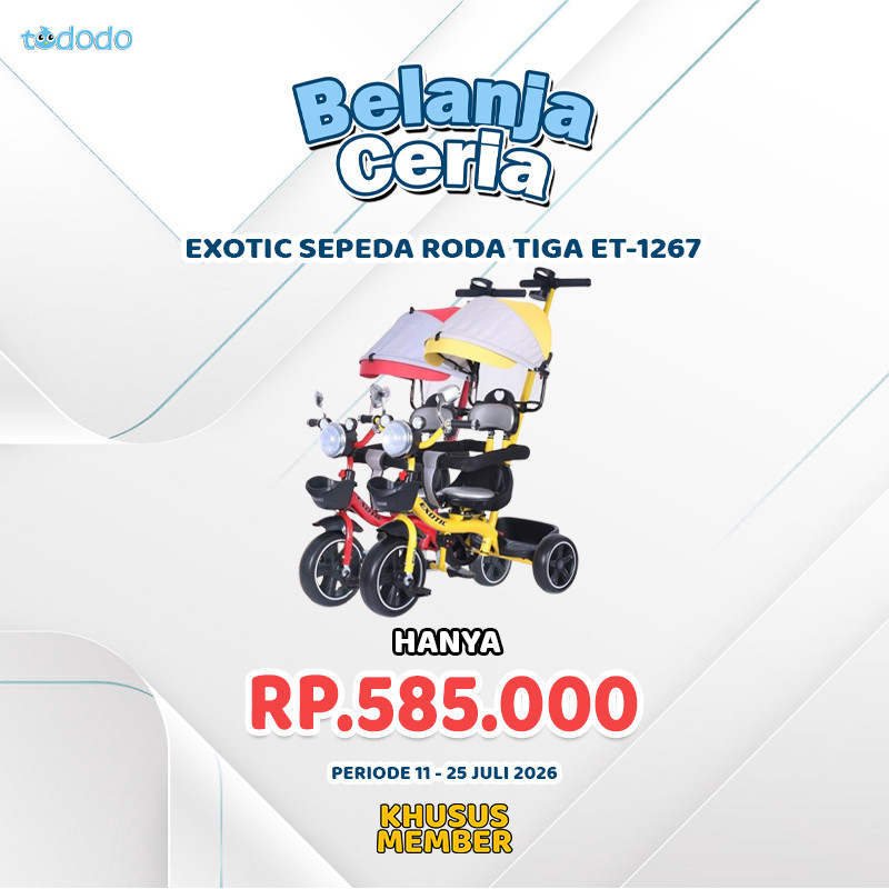 EXOTIC SEPEDA RODA TIGA ET-1267