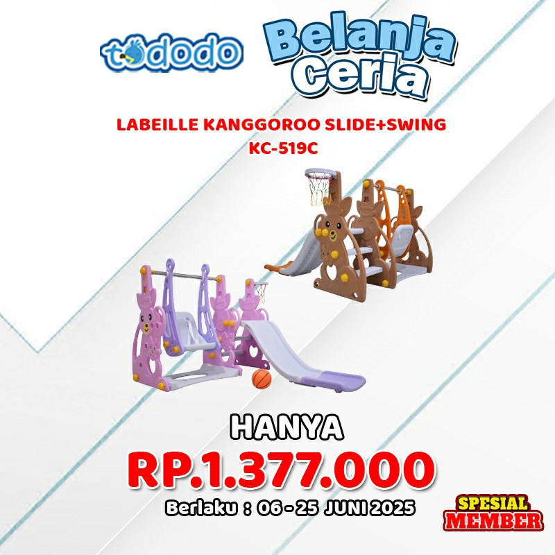 LABEILLE KANGGOROO SLIDE+SWING KC-519C