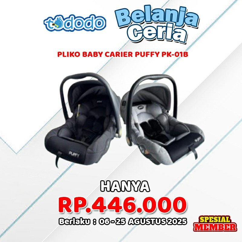 PLIKO BABY CARIER PUFFY PK-01B