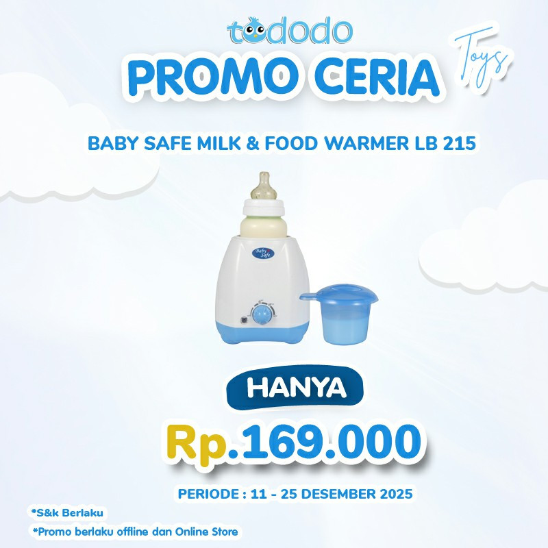 BABY SAFE MILK & FOOD WARMER LB 215