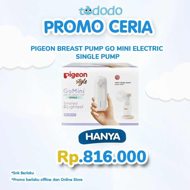 PIGEON BREAST PUMP GO MINI ELECTRIC SINGLE PUMP